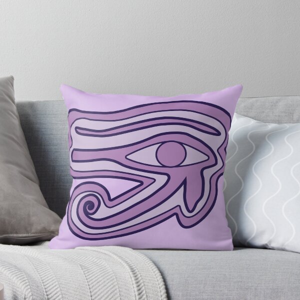 Item preview, eye of horus monochrome purple sticker designed and sold by mariahparker111.