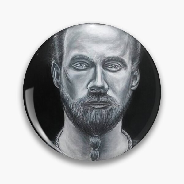 Item preview, Tyr - Norse God Charcoal portrait designed and sold by CleaViolet.