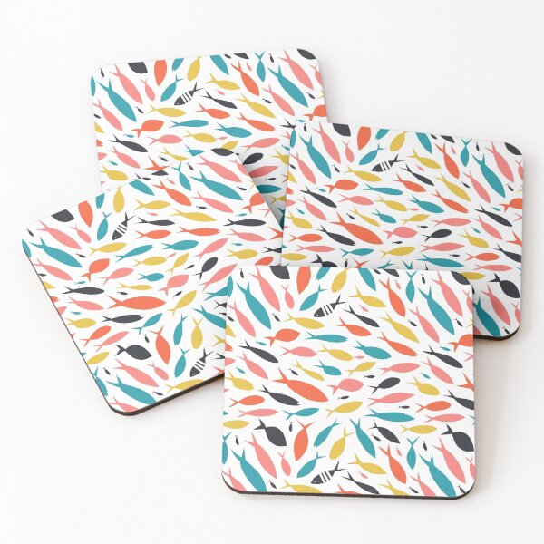 Item preview, Cute Colorful Fish Patterns  designed and sold by Memituss.