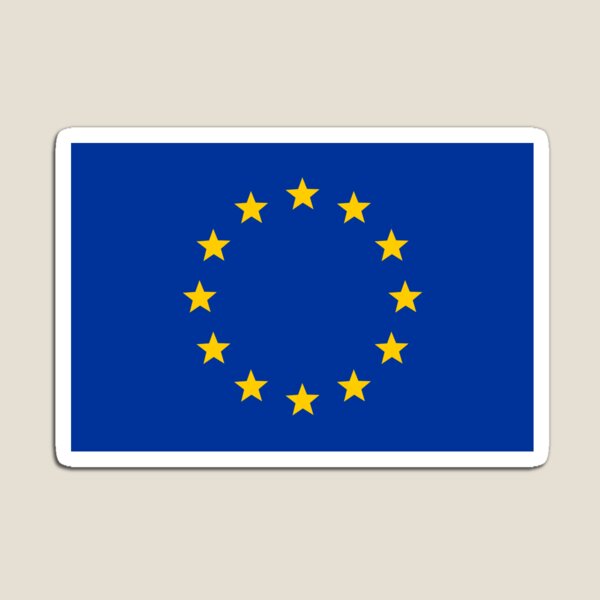 A-G Flag Map Fridge Magnets EUROPEAN COUNTRIES 
