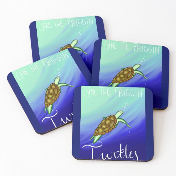Item preview, Save the Friggin Turtles designed and sold by lipidoodle.