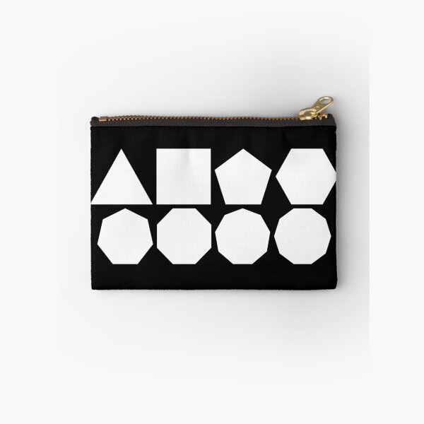Item preview, Eight White Polygons designed and sold by Zeeph.