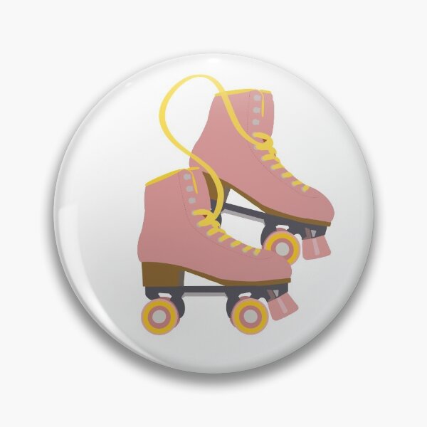 Item preview, Pink Roller Skates designed and sold by YellowCarStudio.
