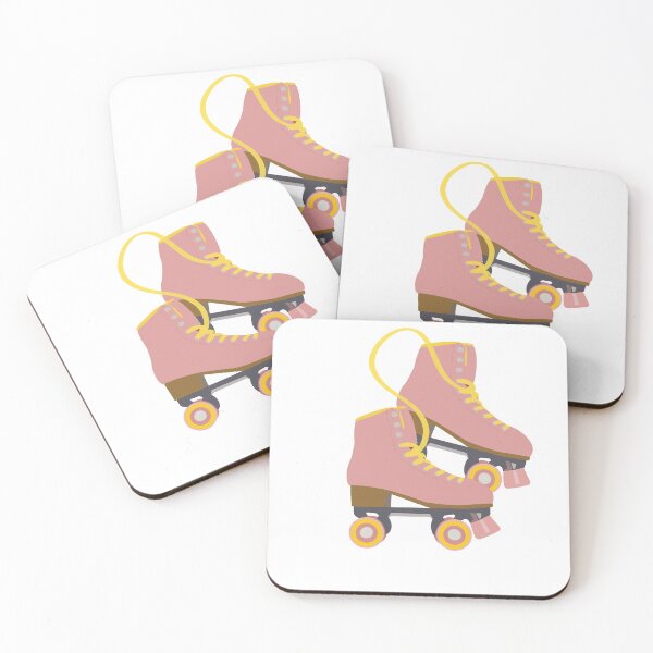 Item preview, Pink Roller Skates designed and sold by YellowCarStudio.