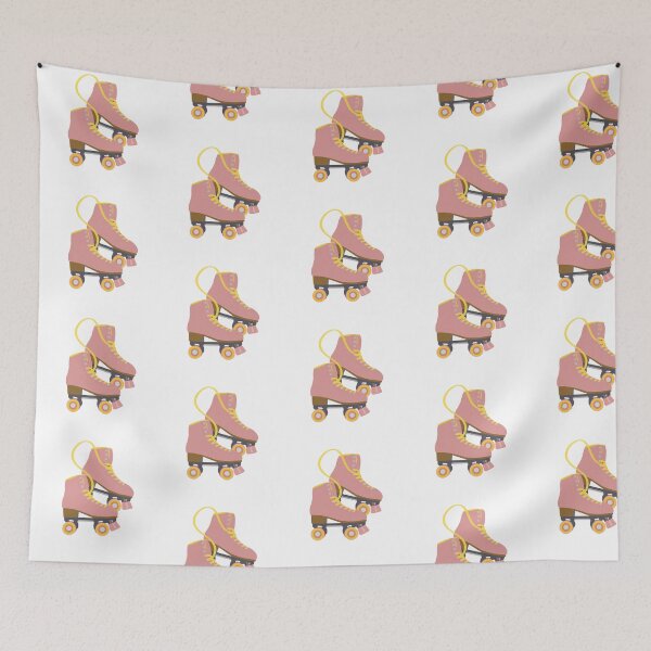 Item preview, Pink Roller Skates designed and sold by YellowCarStudio.