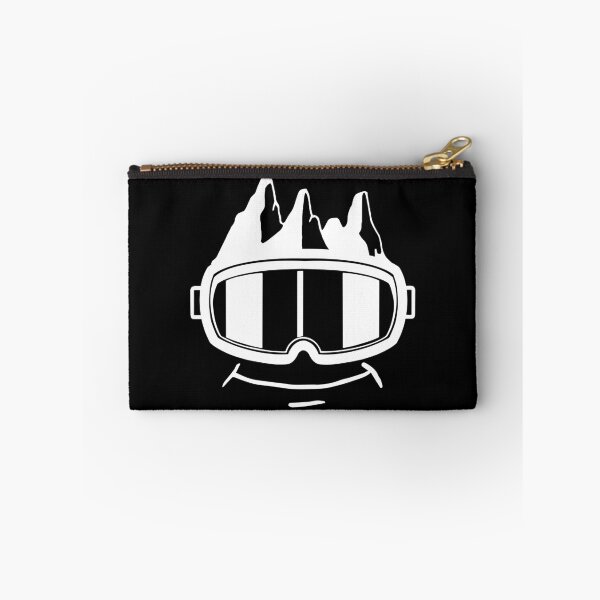Item preview, Cool Skiing Smile with Mountains as Hair designed and sold by CoolSilhouettes.