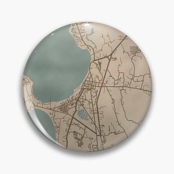 Item preview, San Fernando City Sepia Map designed and sold by CPTVDesign.