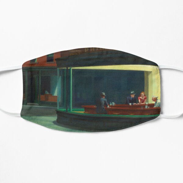 Edward Hopper - Nighthawks Mask