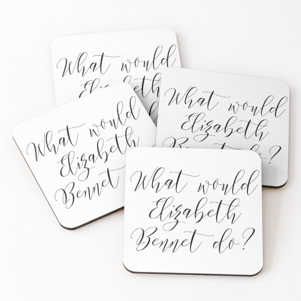 Item preview, what would Elizabeth Bennet do? Pride and Prejudice designed and sold by introvertcafe.