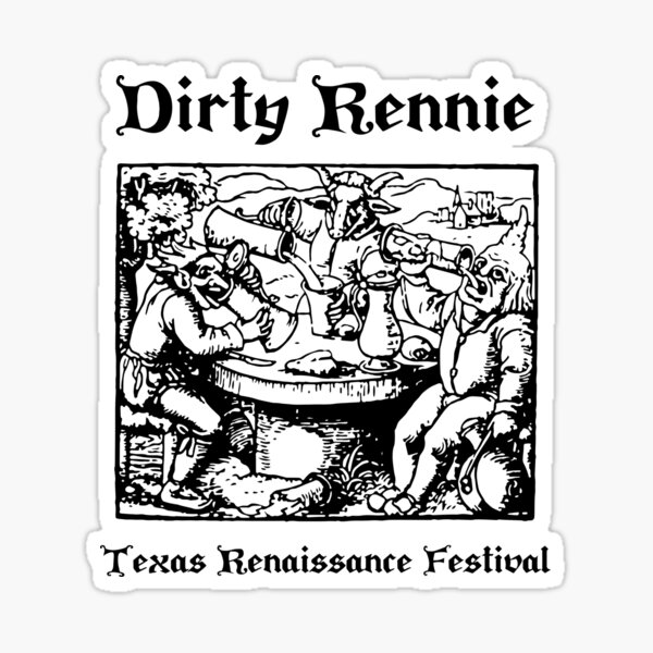 Dirty Rennie Sticker