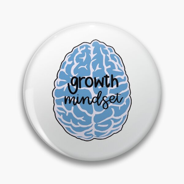 Item preview, growth mindset blue brain designed and sold by Tessia10.