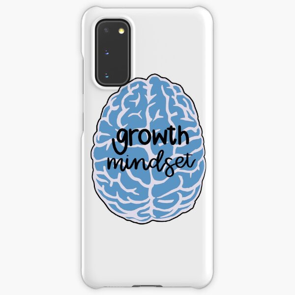 growth mindset blue brain Samsung Galaxy Snap Case