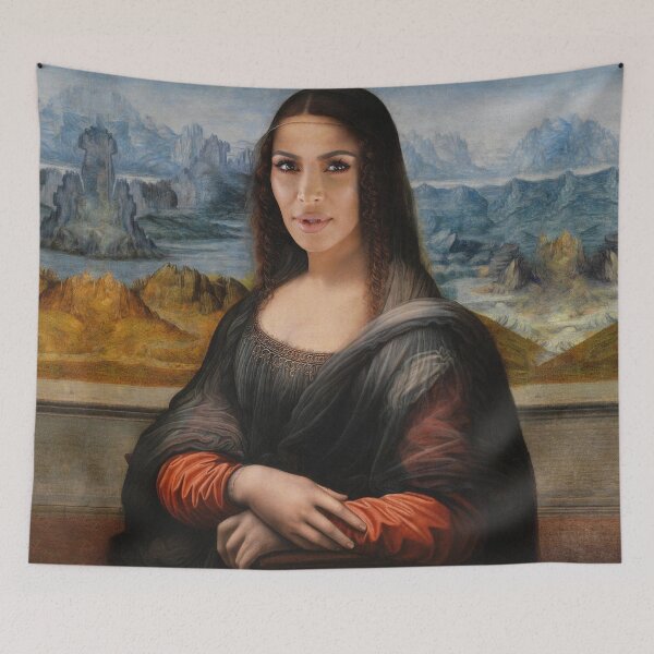 Item preview, Kim Kardashian Mona Lisa designed and sold by Lhadii.