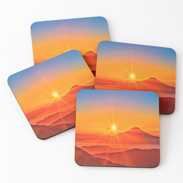 Item preview, Bright & Intense Mountain Sunset  designed and sold by CarpeDiemLife.