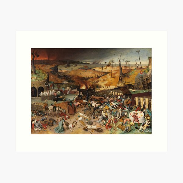 Aperçu de l'œuvre Pieter Bruegel l'Ancien - Le triomphe de la mort créée et vendue par emilypigou.