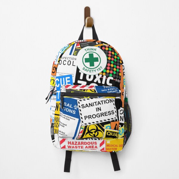 Item preview, Medical Safety Virus Sticker Decals Collage designed and sold by chrismanubag.
