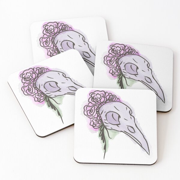 Item preview, Pretty Bird Skull designed and sold by ana2632.