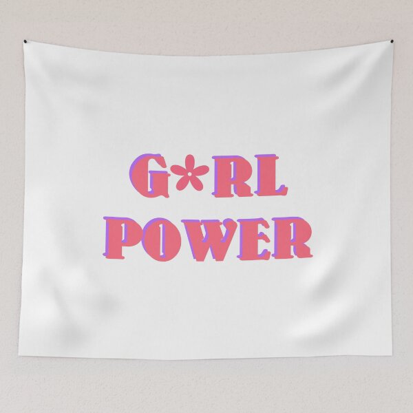 Item preview, Girl Power Flower Pink designed and sold by art-by-harmonie.