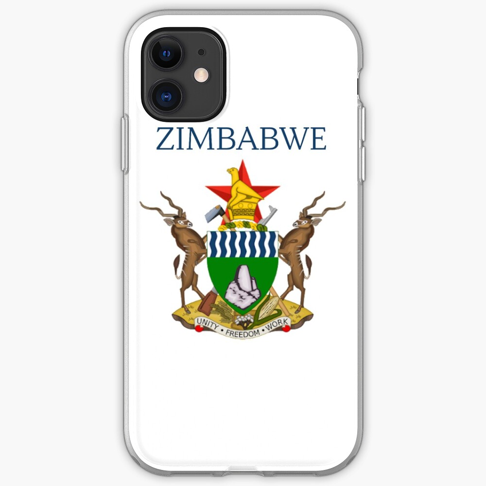 "Zimbabwe" iPhone Case & Cover by AmrMualla Redbubble