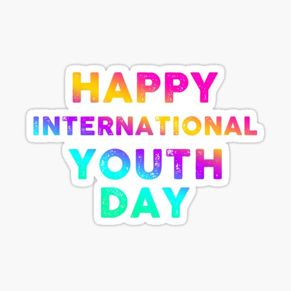 Item preview, International Youth Day designed and sold by Sober Life.
