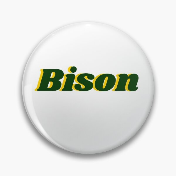 NCAA Div I Football Champions Souvenir Button Pin  #HERDITINPLANO NDSU Go Bison