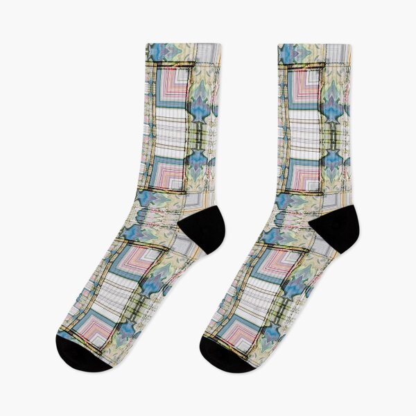 Item preview, Multi Tiled pastel Abstract Pattern  designed and sold by Sheila Wenzel Ganny.