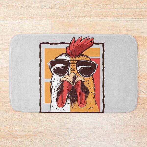 Item preview, cool chicken with sunglasses  designed and sold by SurrealDesigns.