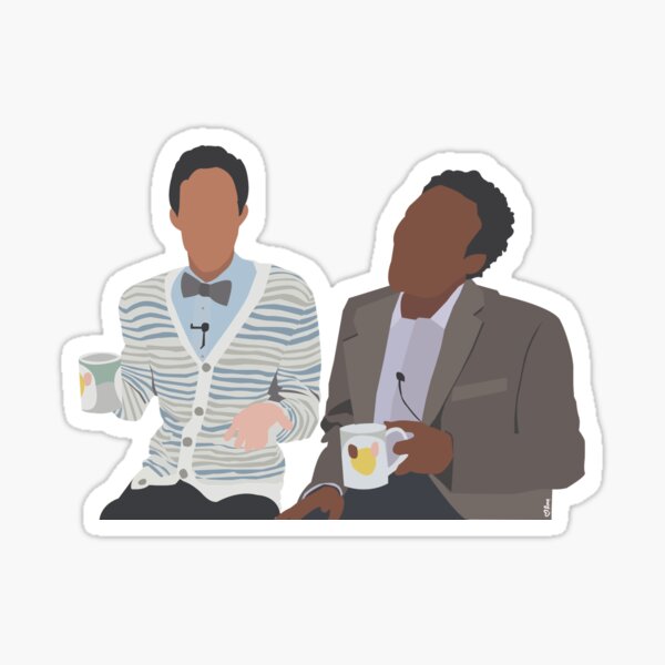 Troy & Abed in the Morning! Sticker