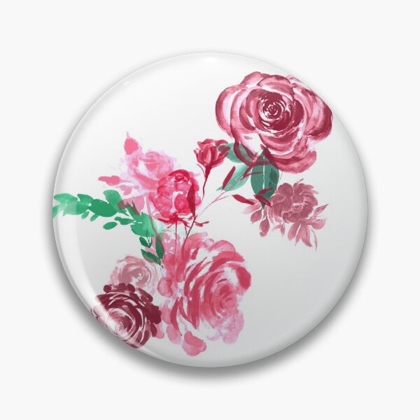 Artikelvorschau, Blumenstrauß, Aquarell entworfen und verkauft von Grace Moyer.