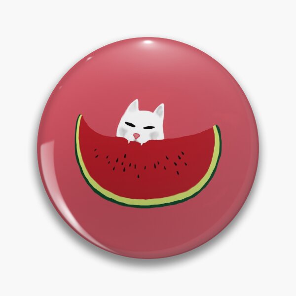 Item preview, Difumina al gato comiendo sandía designed and sold by TeodoraM.