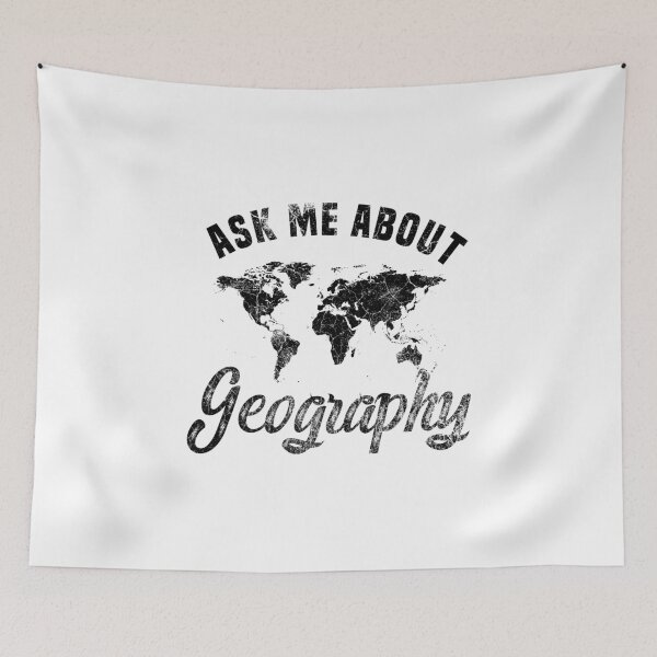 Item preview, Ask me About Geography - Student Teacher  designed and sold by Sutra-Lotus-Co.