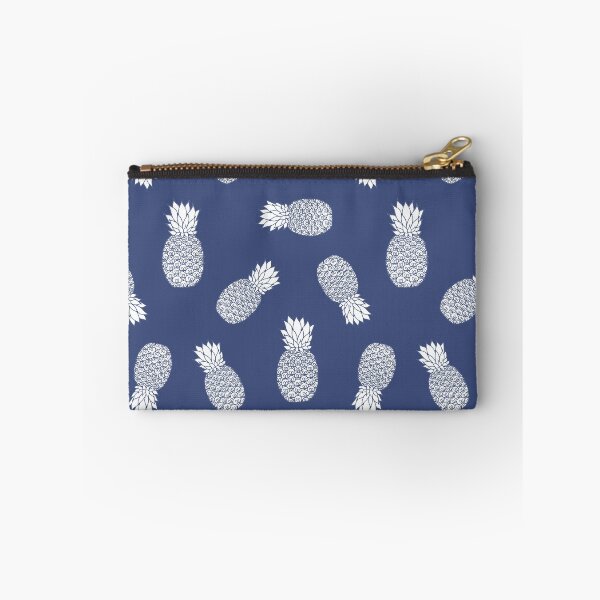 Item preview, Navy Blue Pineapple Pattern designed and sold by Julie Erin Designs.