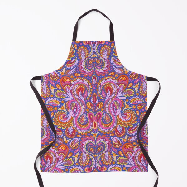 Item preview, Retro Mod 1960s/1970s Paisley Pattern designed and sold by somecallmebeth.