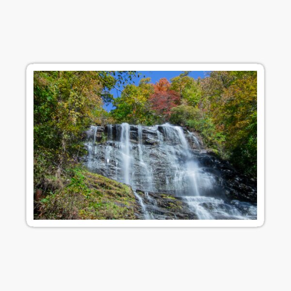 Amicalola Falls, Georgia, in Autumn Sticker