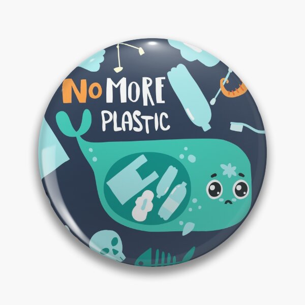 Item preview, Seamless pattern with sad sea animals and plastic garbage in the ocean. designed and sold by Dina Konovalova.