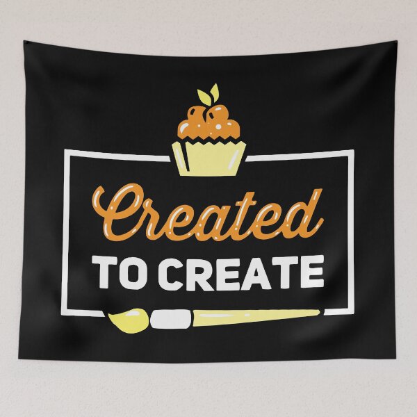 Item preview, Created To Create | Artist Painter Creator  designed and sold by Dancing Dolphin Crafts.