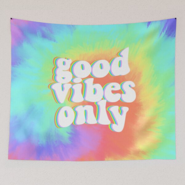 Item preview, good vibes tye dye designed and sold by calliedale.