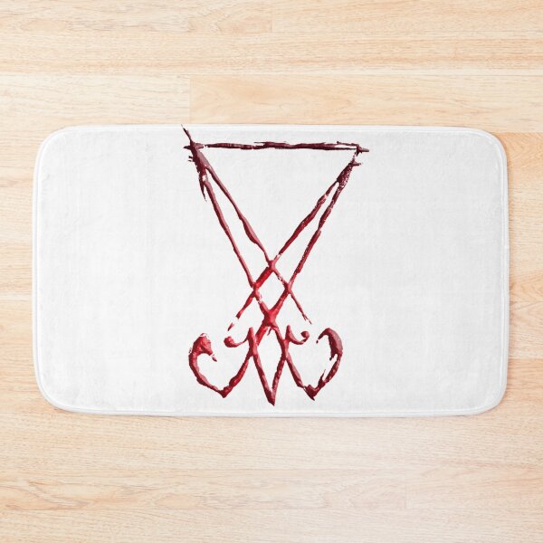 Item preview, Lucifer Sigil in red and Black gradient, Magical Symbol  designed and sold by Ataraxia  Apparel.