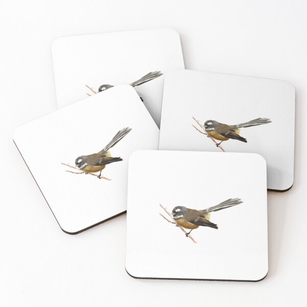 Item preview, Native-New Zealand-Fantail-Piwakawaka designed and sold by LatitudeNZ.