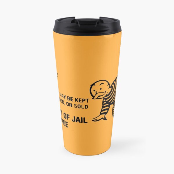 Monopoly - Get Out of Jail Free Travel Mug