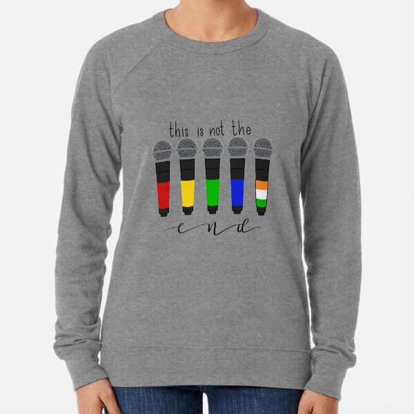 this is not the end Lightweight Sweatshirt