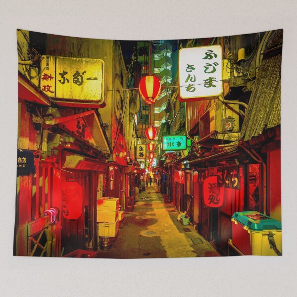 Item preview, Japan - 'Back Alley' designed and sold by LittleJapan.