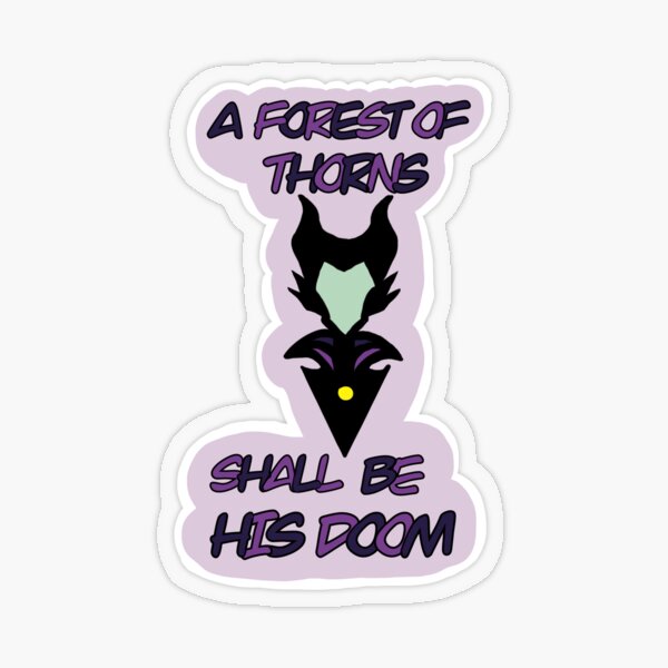 forest of thorns Sticker for Sale by SpookieJosie