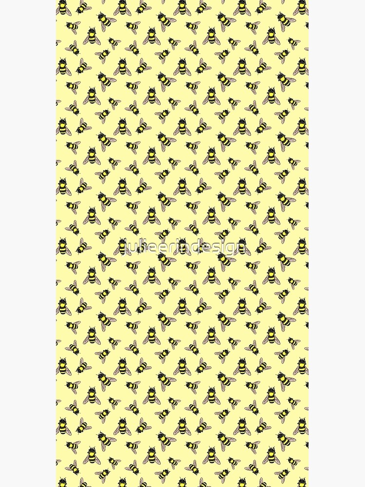 Honey Bee Pattern by julieerindesign