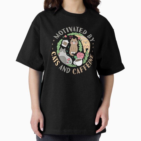 Item preview, Motivated By Cats and Caffeine designed and sold by Maria Garcia.