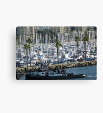 Arriving; Long Beach, CA USA Canvas Print