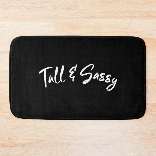 Item preview, Tall and Sassy - Tall girl gift - white designed and sold by TallOne-apparel.