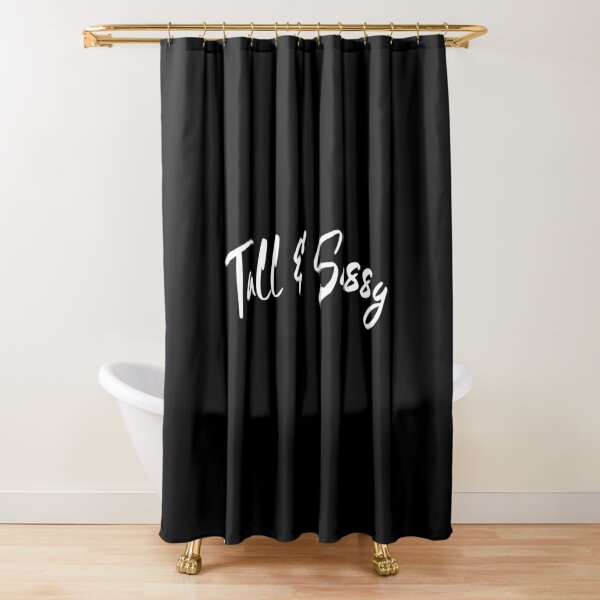 tall shower curtain