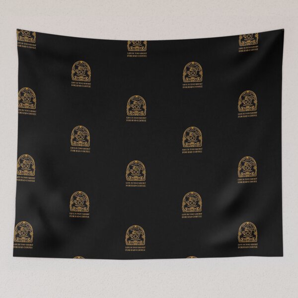Item preview, Life Is Too Short For Bad Coffee designed and sold by Rhu Creations.