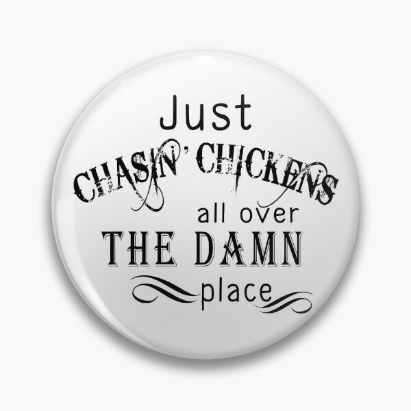 Item preview, Just chasin' chickens all over the damn place shirts. Funny chicken gift for men and women designed and sold by Titmit.